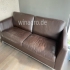 3er dunkelbraun  Metallgestell