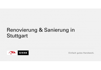 Fliesenleger und Maler in Stuttgart – Giese