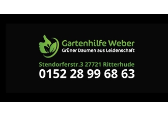 Gartenpflege und Gartenbau in Bremen – Gartenhilfe Weber