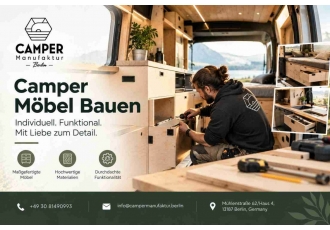 Wohnmobilausbau in Berlin – Campermanufaktur Berlin Tornow