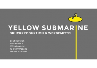 Helferich Birgit Yellow Submarine Druckproduktionen Werbemitteldruck