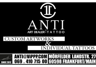 ANTI = ART DEALER TATTOO Tätowierungen