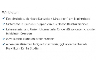 Schülerhilfe Erwachsenenbildung