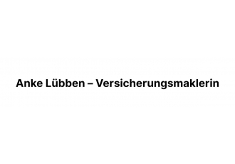 Anke Lübben Versicherungsvermittlung Anke Lübben Versicherungsvermittlung