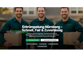 Entrümpelung und Umzüge in Nürnberg – LV Transporte