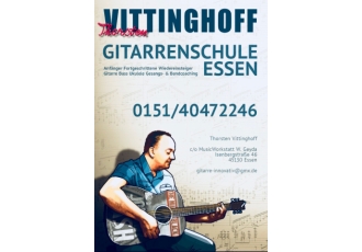 Gitarrenunterricht in Essen – T. Vittinghoff