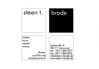 Brode Steen T Tischlermeister Form und Raumgestalter Brode Steen T Tischlermeister Form und Raumgestalter